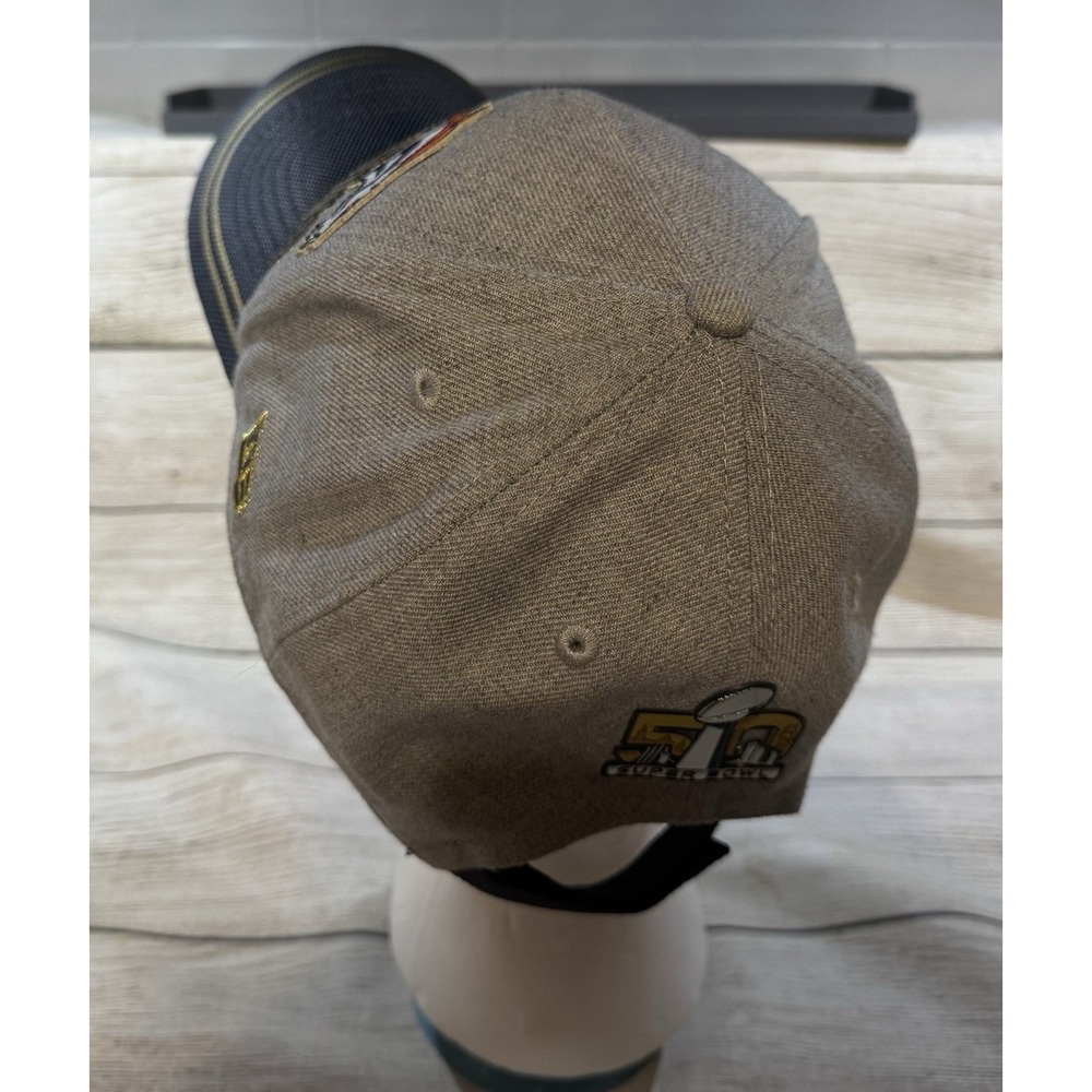 Broncos Denver Super Bowl 50 Conference Champions New Era 9Forty Hat Cap TubGJ - Picture 3 of 6